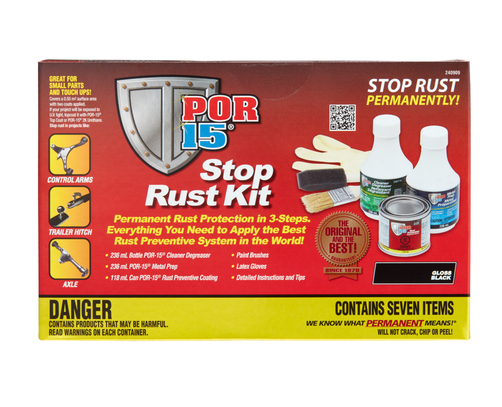 POR-15 3-Step Stop Rust Kit