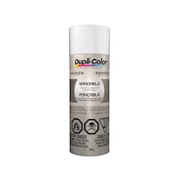 Dupli-Color Sandable All-Purpose Automotive Primer, White Front_Flat
