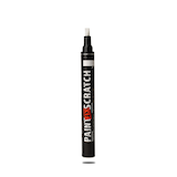 Paint Scratch Fix Automotive Touch Up Paint Pen for Vehicles, White/Solid Front_Flat