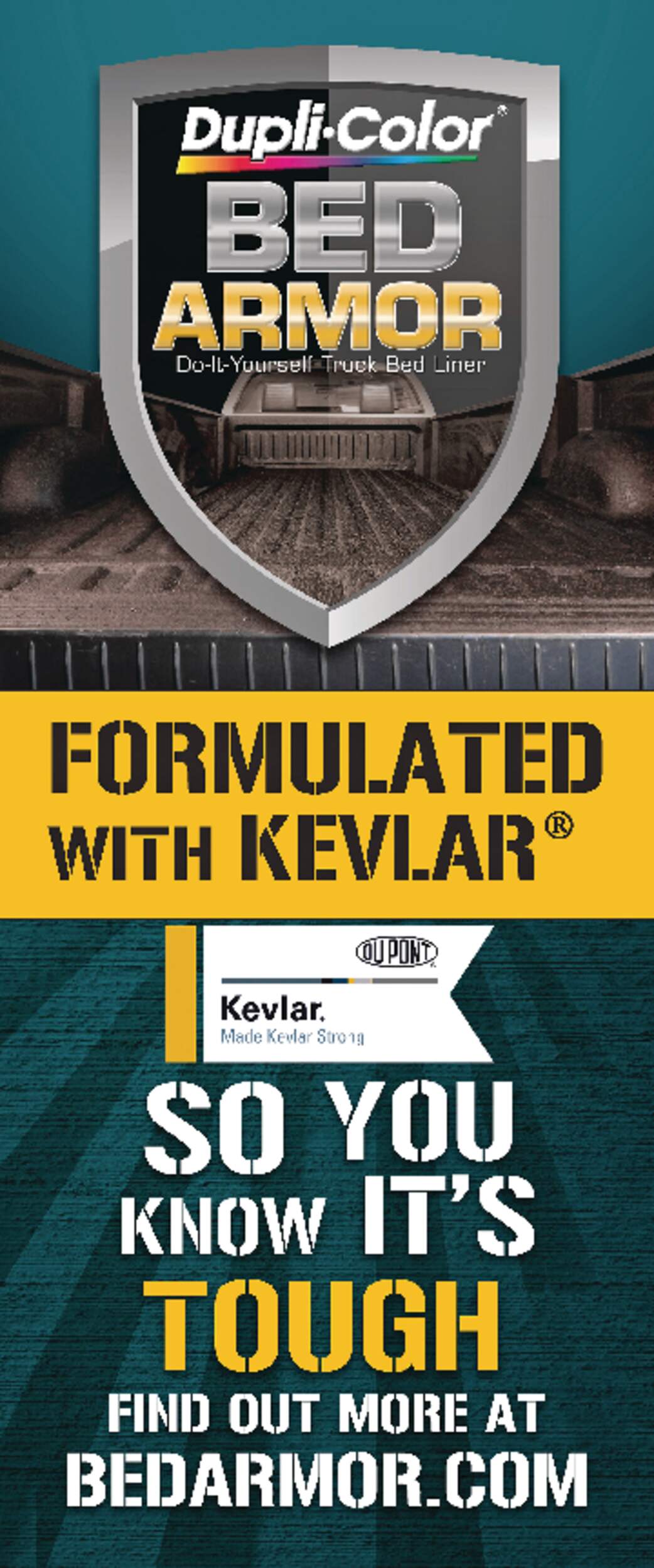 DupliColor Bed Armor Truck Bed Liner, Quart Canadian Tire