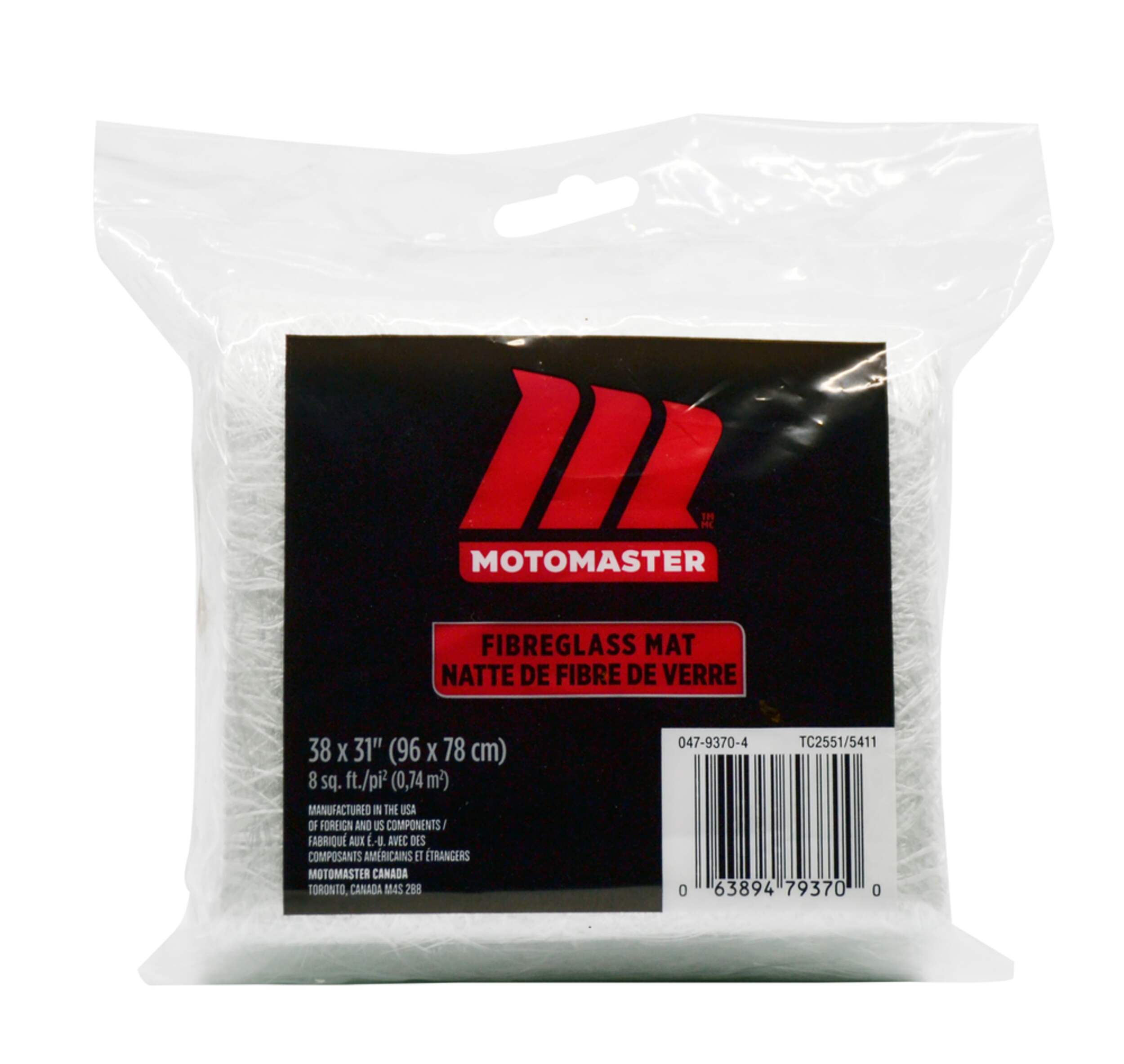 MotoMaster Fiberglass Mat Front_Flat
