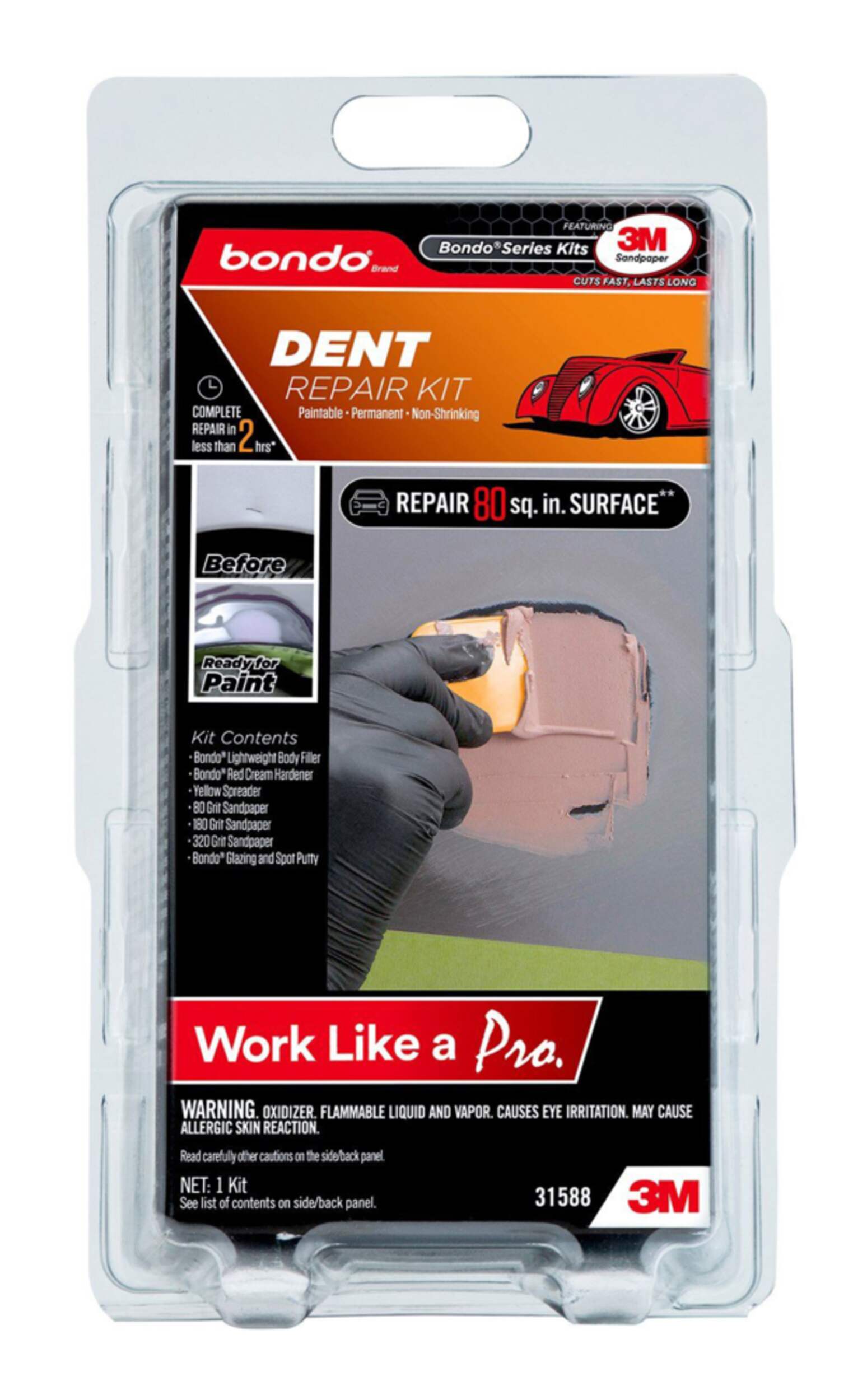 Bondo Dent Repair Kit Front_Flat
