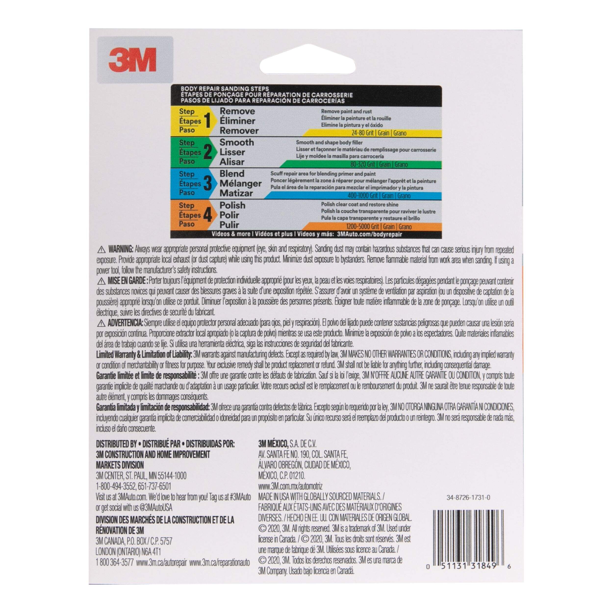 3M™ Super Flexible Sanding Sheet Canadian Tire