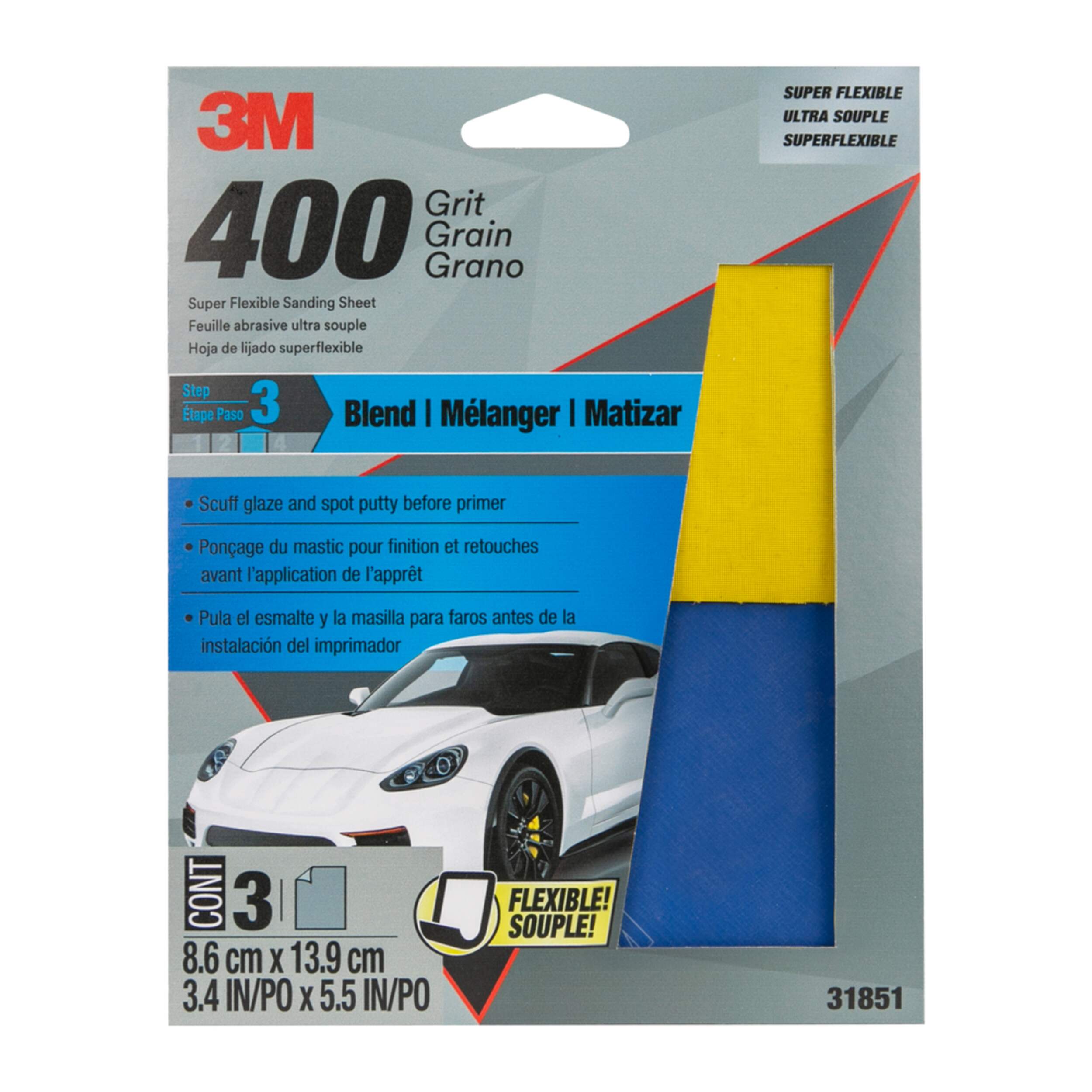 3M™ Super Flexible Sanding Sheet Canadian Tire