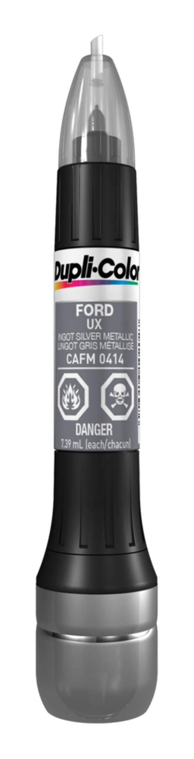 Dupli-Color Scratch Fix Ford Ford Ingot Silver Metallic Front_Flat