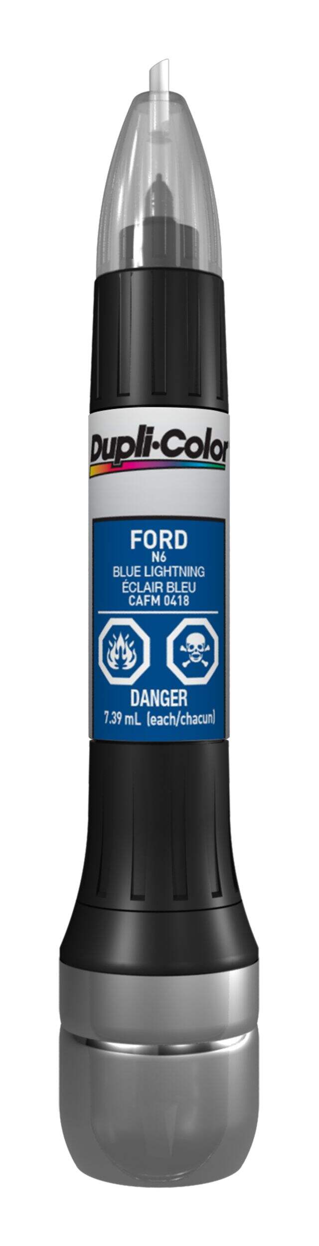 Dupli-Color Scratch Fix All-In-1 Exact-Match Automotive Touch-Up Paint, Blue Lightning (N6) Front_Flat