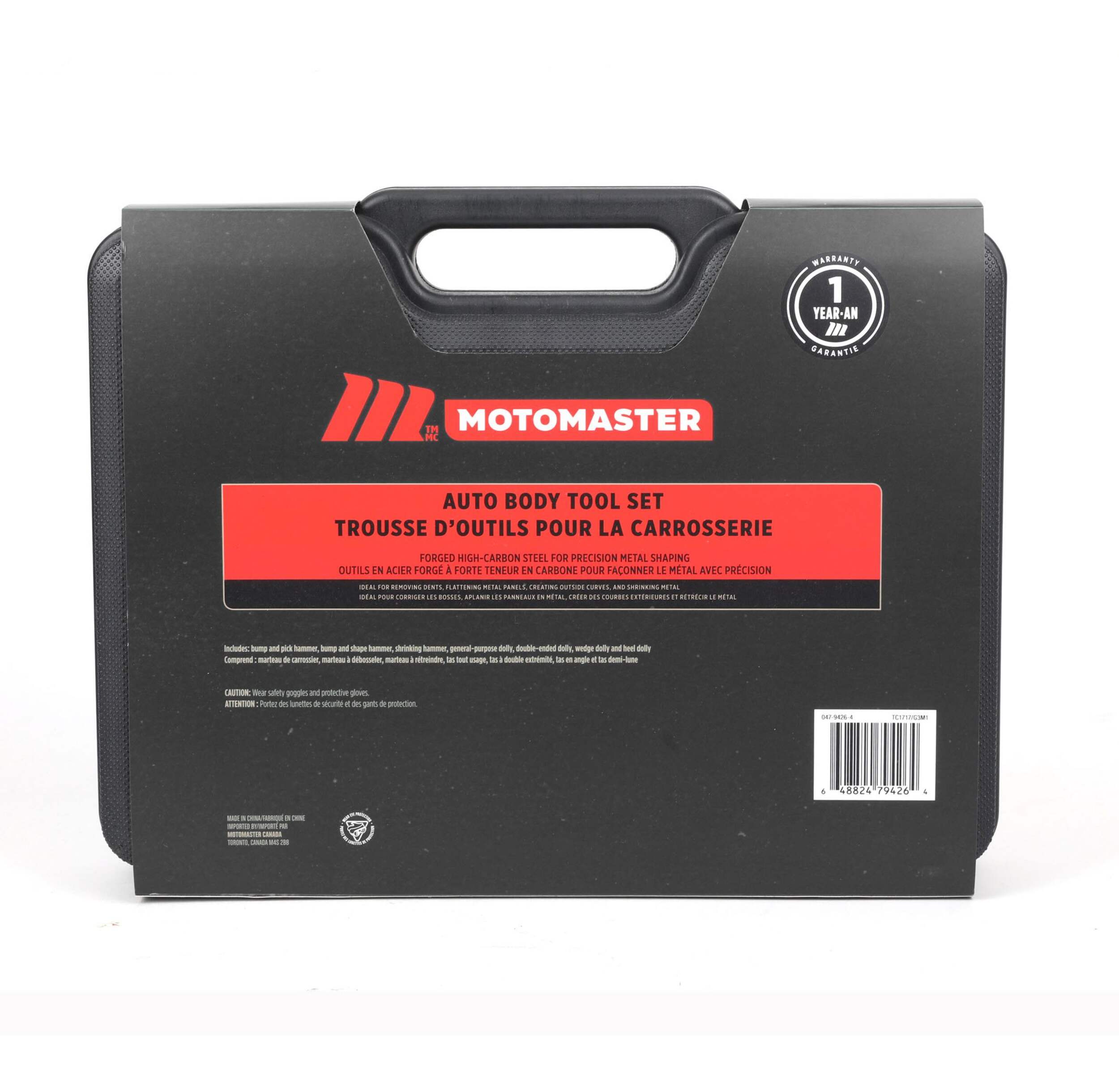 MotoMaster Auto Body Tool Set, 7-pc Front_Flat
