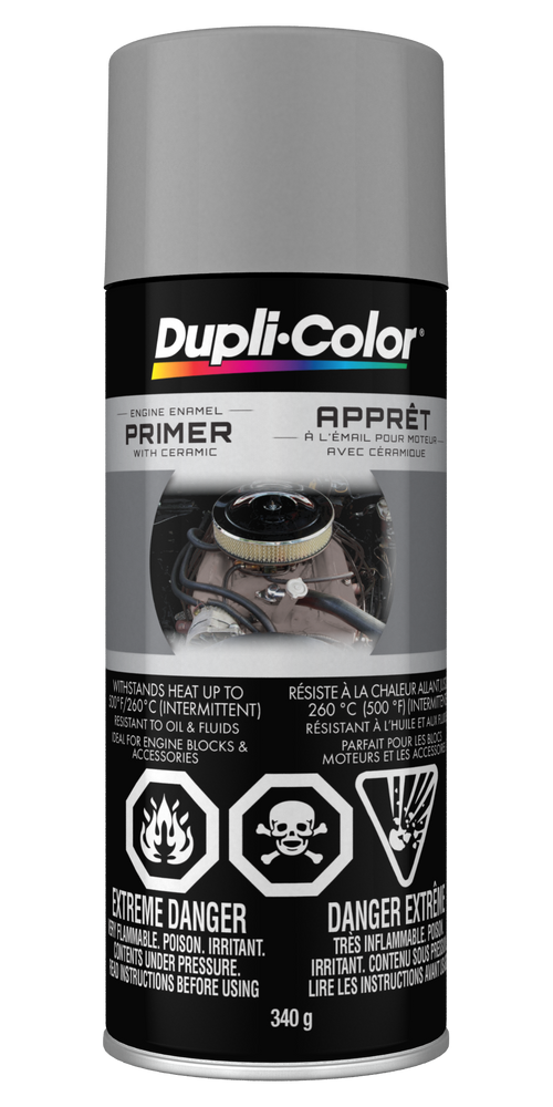 Dupli color engine enamel with ceramic primer grey canadian tire