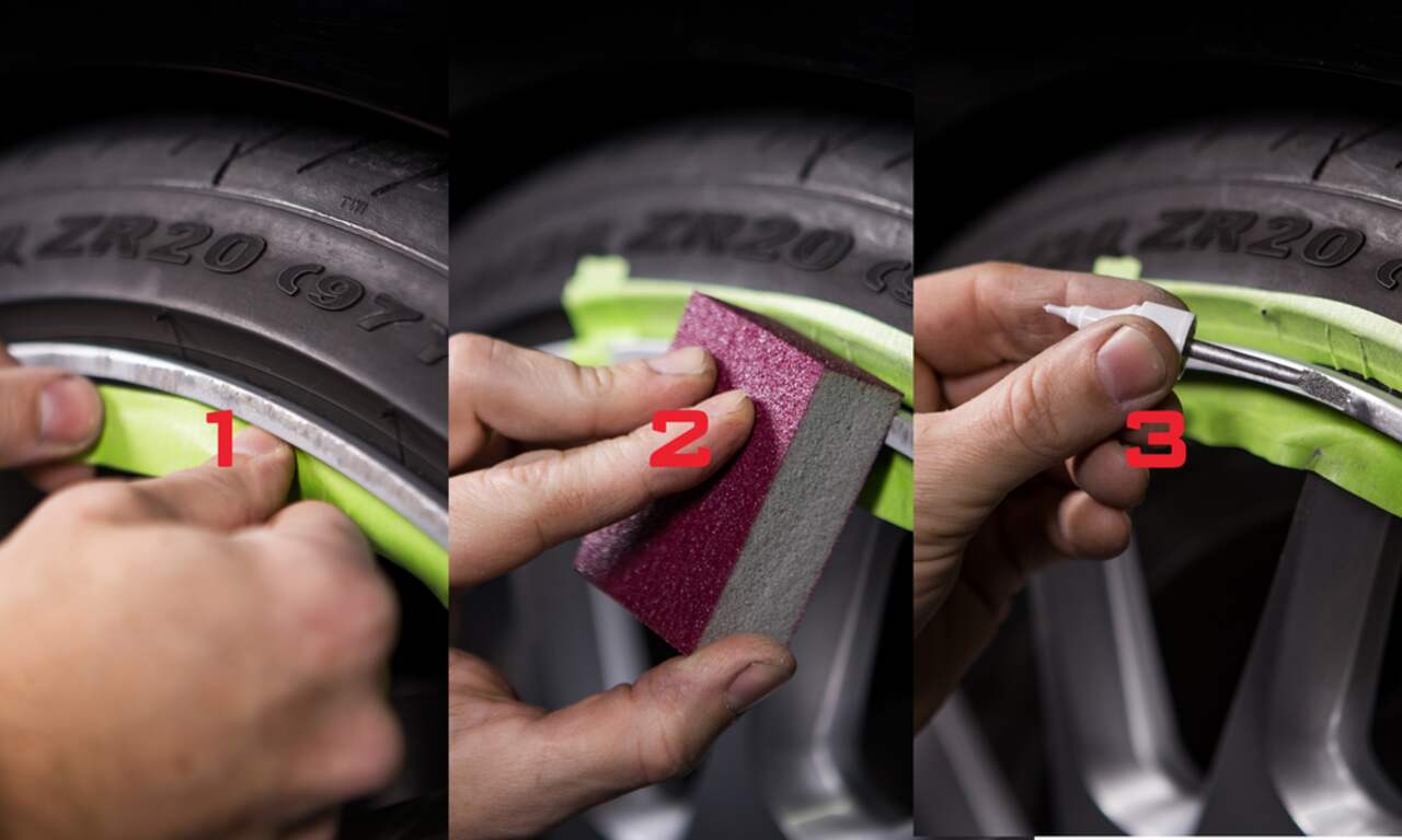 Bondo Protect Dip Wheel Scratch Fix Kit