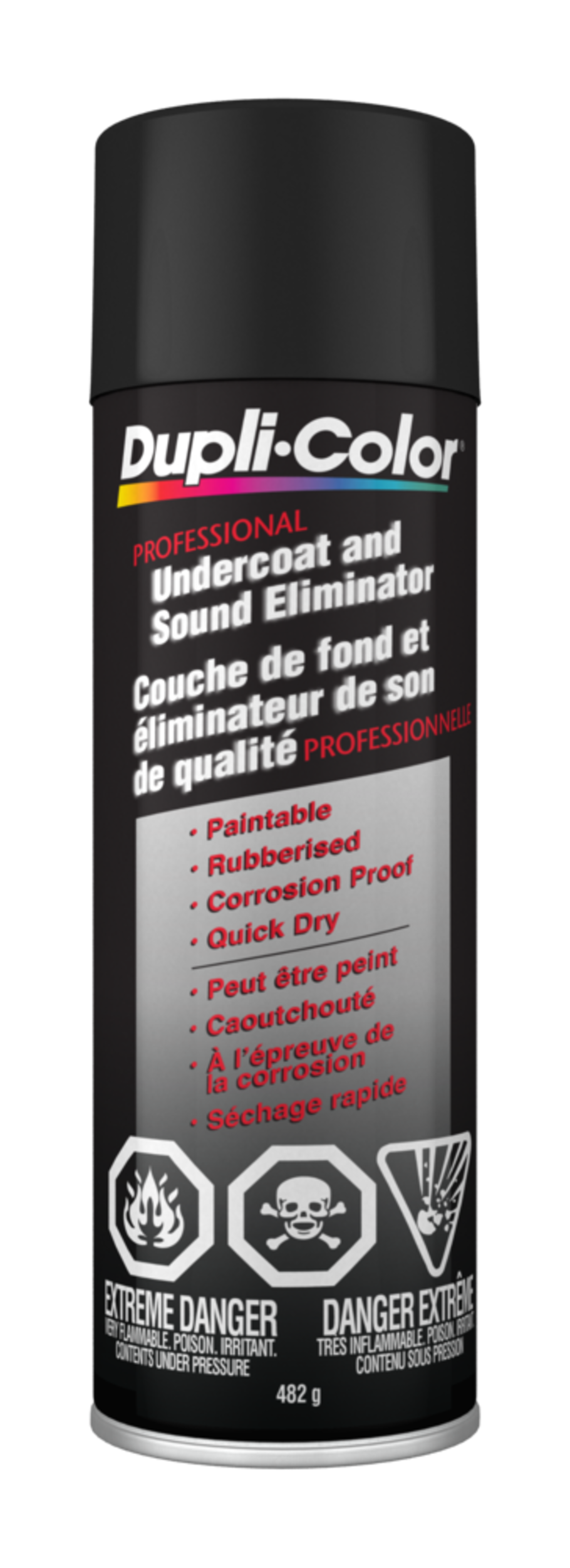 Dupli-Color® Undercoat & Sound Eliminator, 17-oz Front_Flat