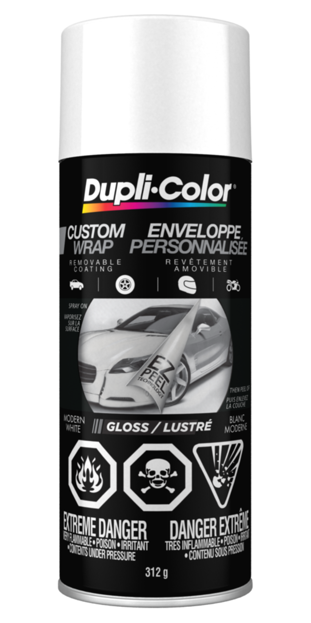 Dupli-Color Custom Wrap, Carbon Black Matte, 11 oz.
