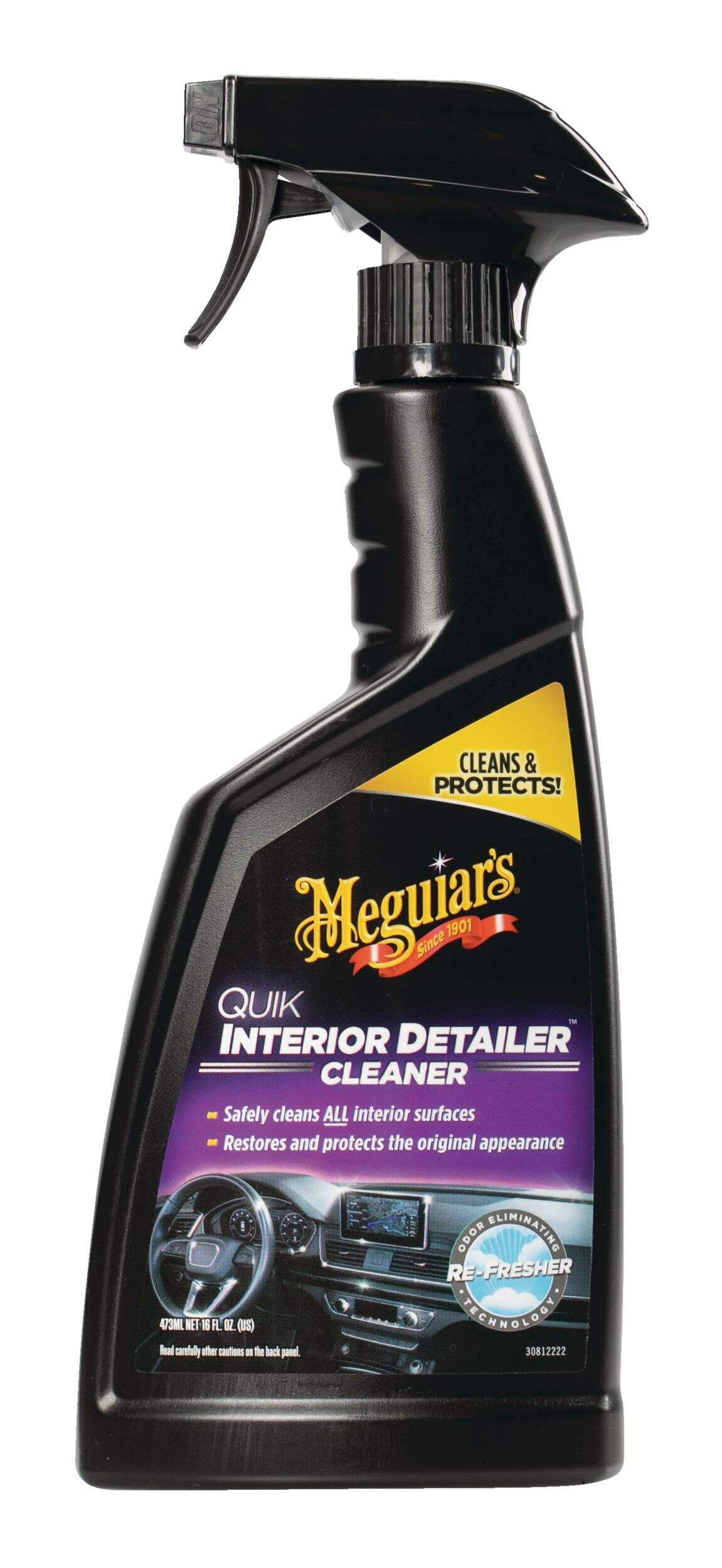 Meguiar's Quik Interior Detailer Cleaner Spray, 473-mL Front_Flat