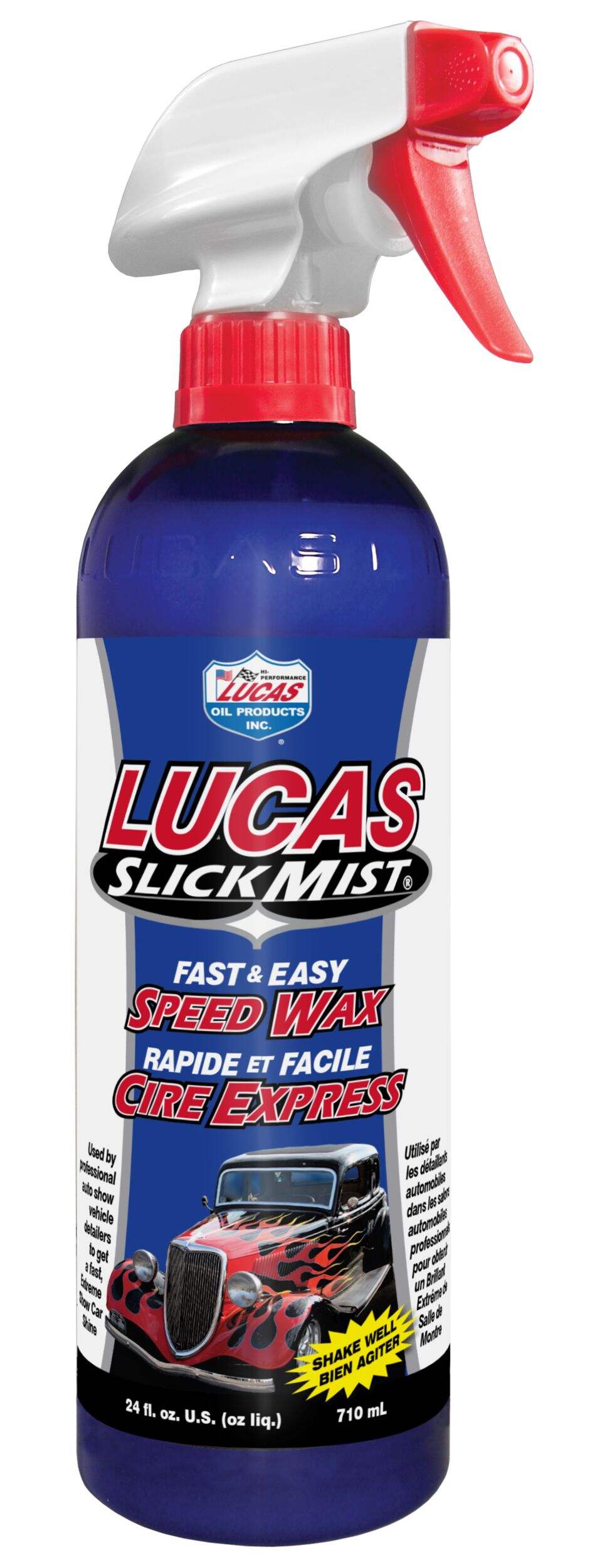 Lucas Oil Slick Mist Car Speed Wax Spray, 710-mL Front_Flat