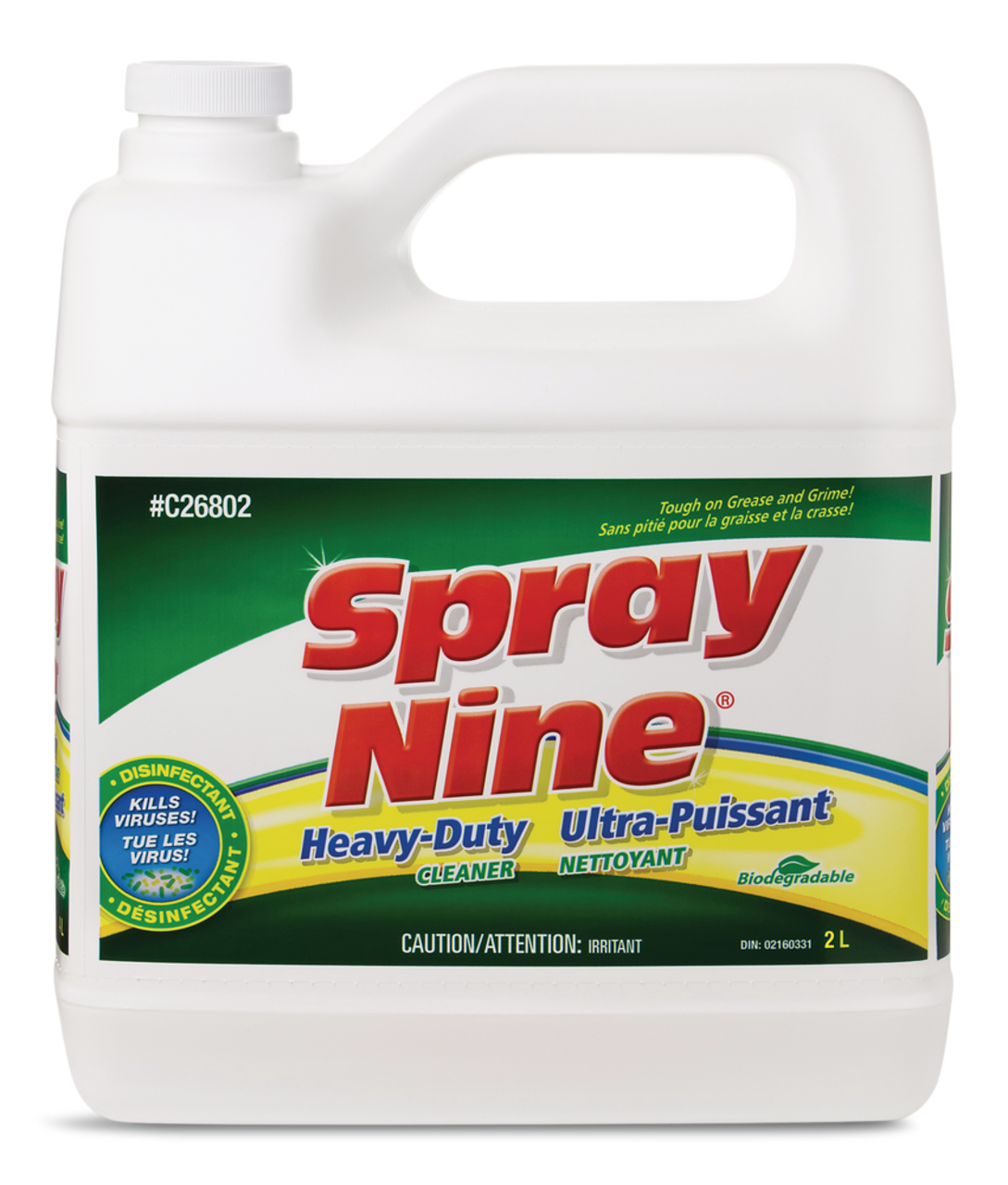 Spray Nine Heavy-Duty Bio-Degradable Car Cleaner & Disinfectant, Assorted  Volume
