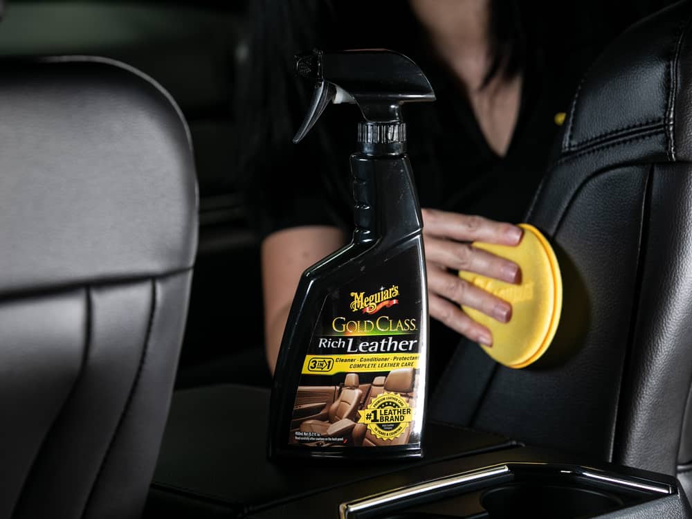 Meguiar S Gold Class Rich Leather Cleaner Conditioner 450 Ml Canadian Tire - Good Product To Clean Leather Car Seats