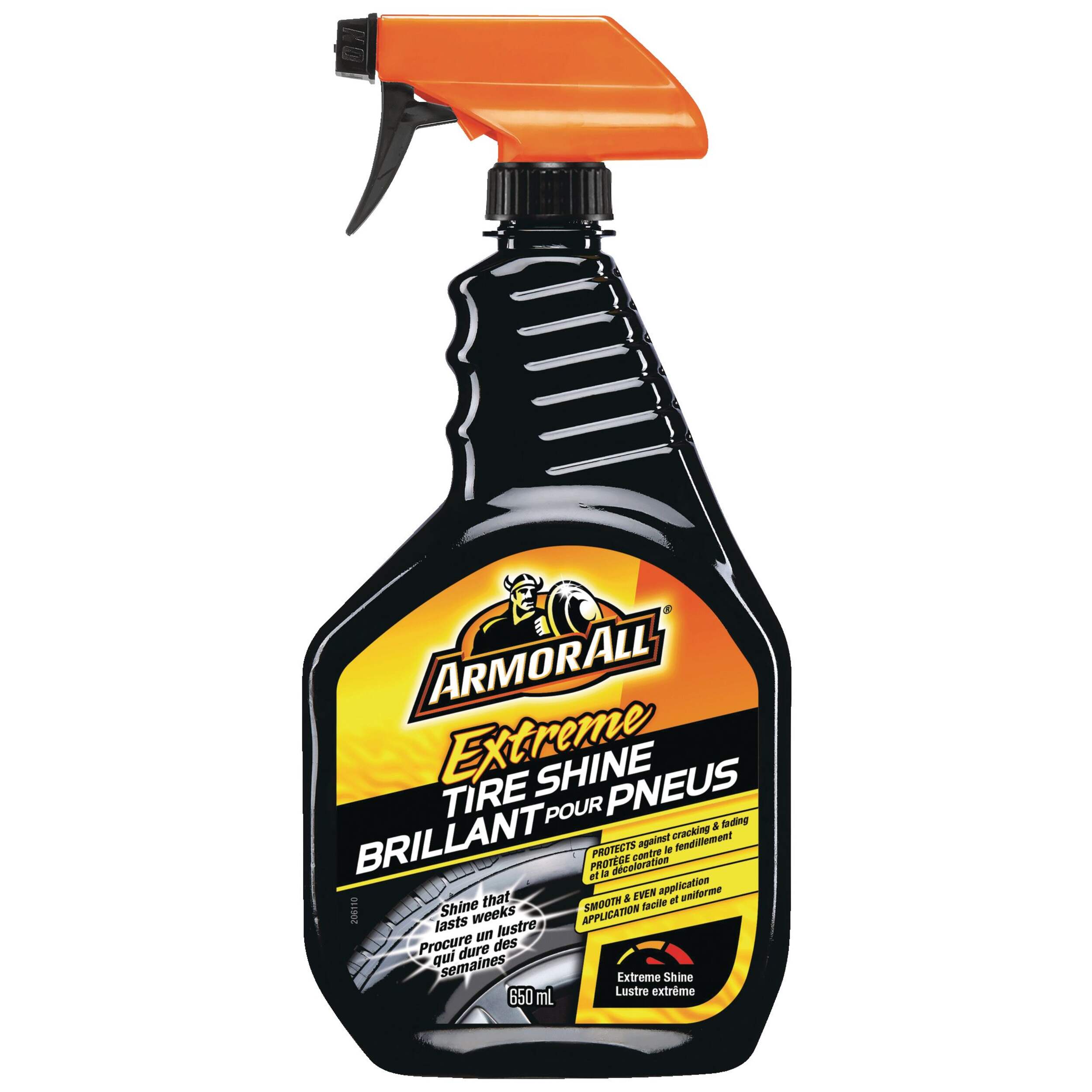 Armor All Extreme Car Tire Shine Spray, 650-mL Front_Flat