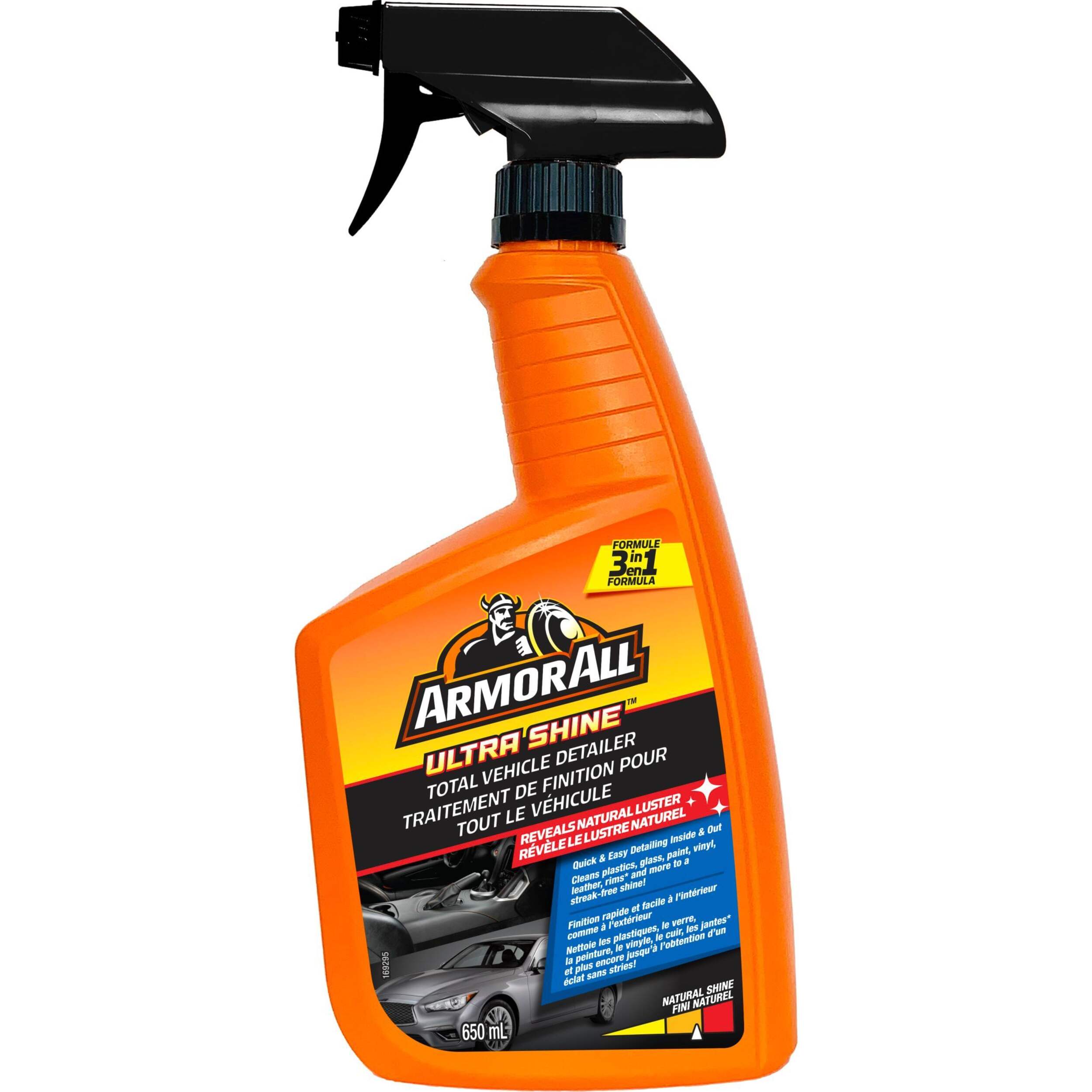 Produit nettoyant en vaporisateur Armor All Ultra Shine Total Vehicle, 650 mL Front_Flat