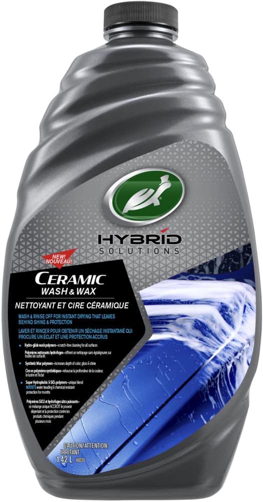 Turtle Wax Hybrid Solutions Ceramic Car Wash & Wax, 1.42-L | Canadian Tire