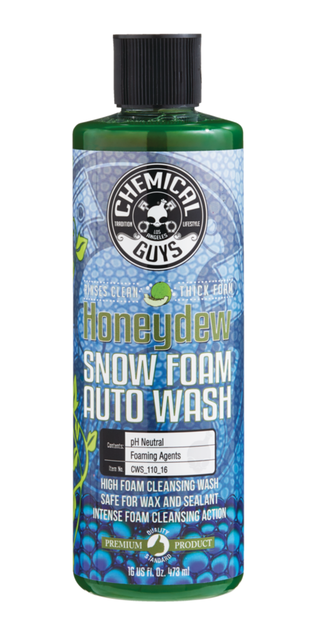 Chemical Guys Honey Dew Snow-Foam Car Wash, 473-mL