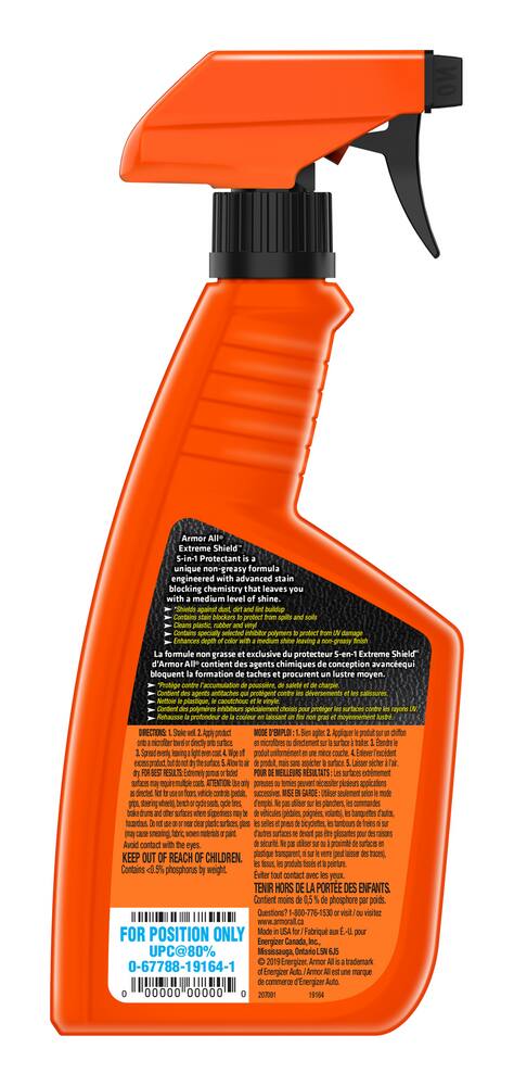 Armor All Extreme Shield 5-in-1 Car Protectant Spray, 473-mL | Canadian ...