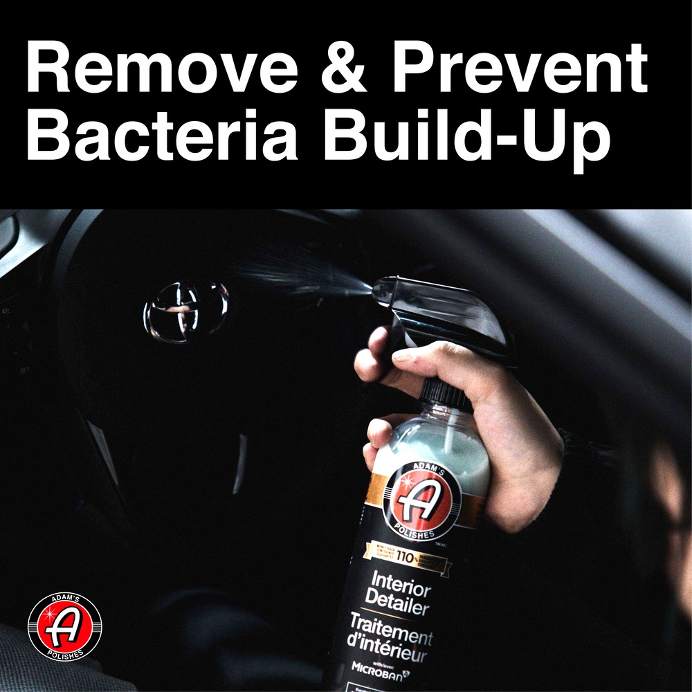Adam's Polishes Car Interior Detailer Spray, with Microban, 473mL