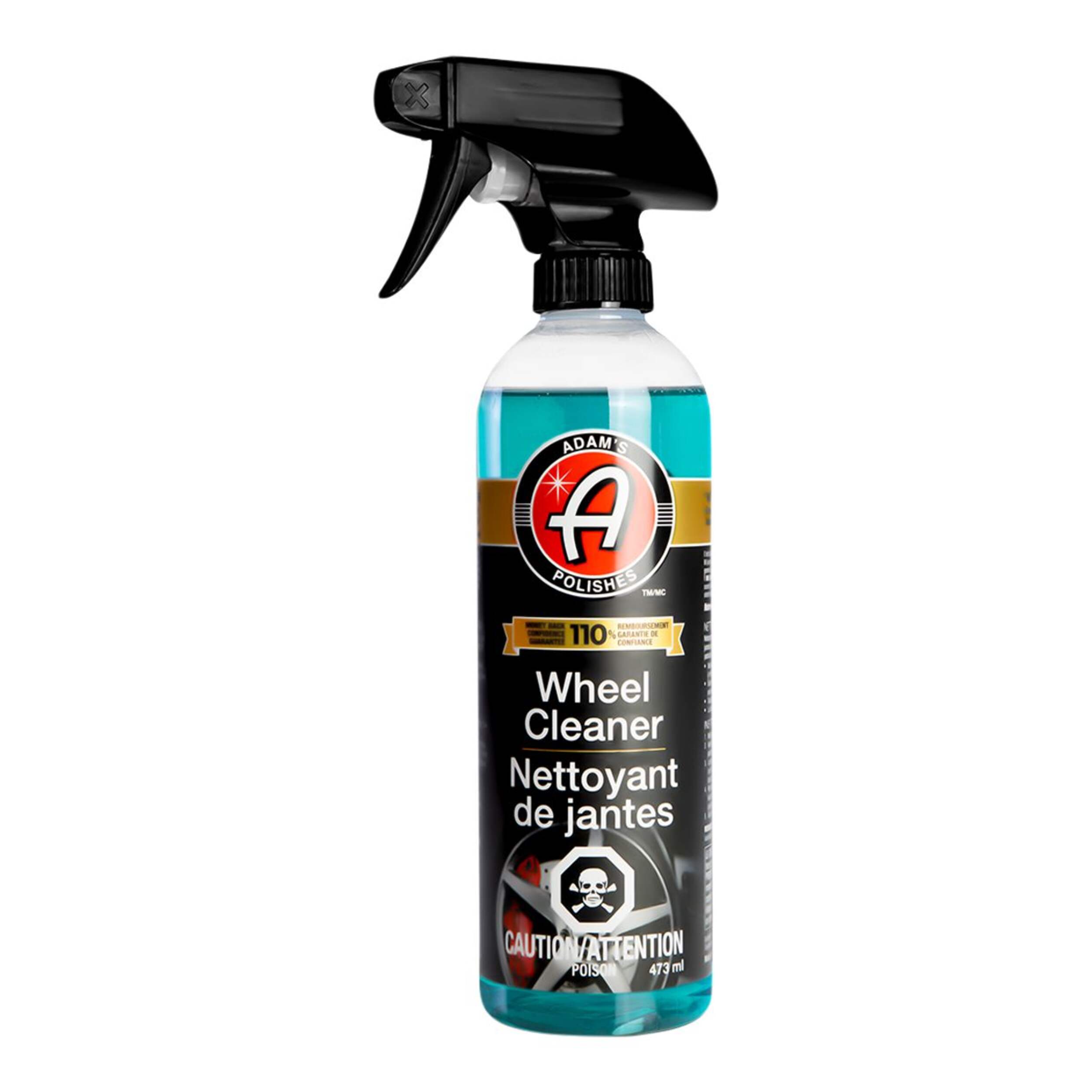 Nettoyant pour roues en vaporisateur Adam’s Polishes, 473 mL Front_Flat