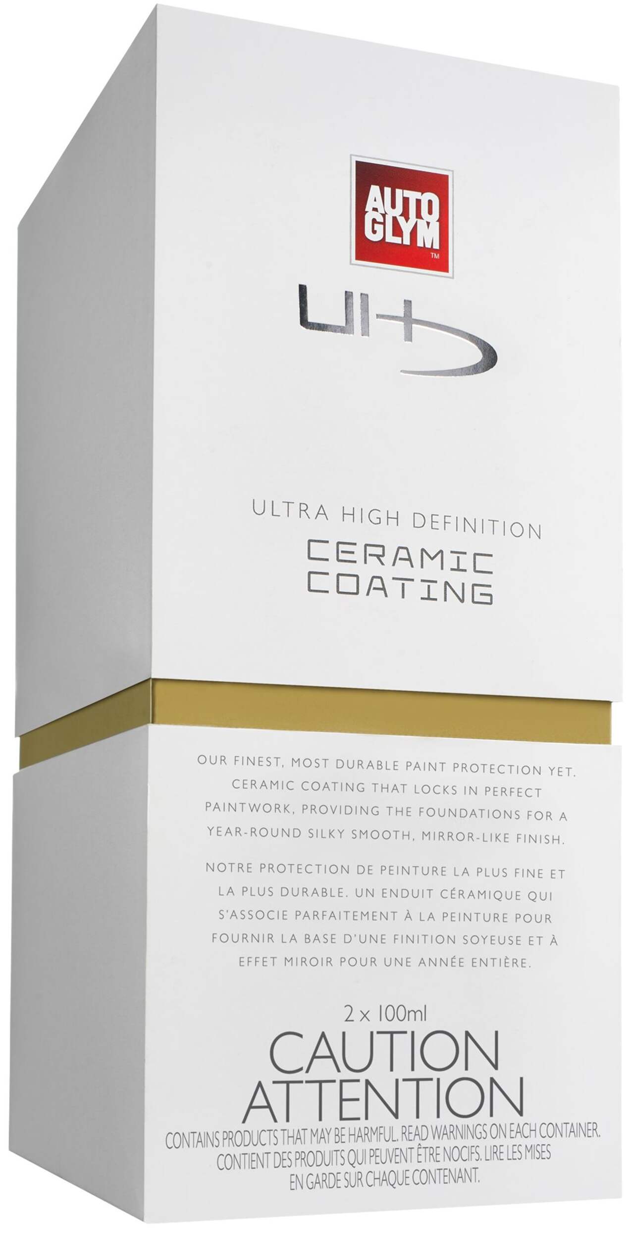 Autoglym UHD Car Ceramic Coating Kit, 5-pc, 2 x 100-mL Front_Angled_Right