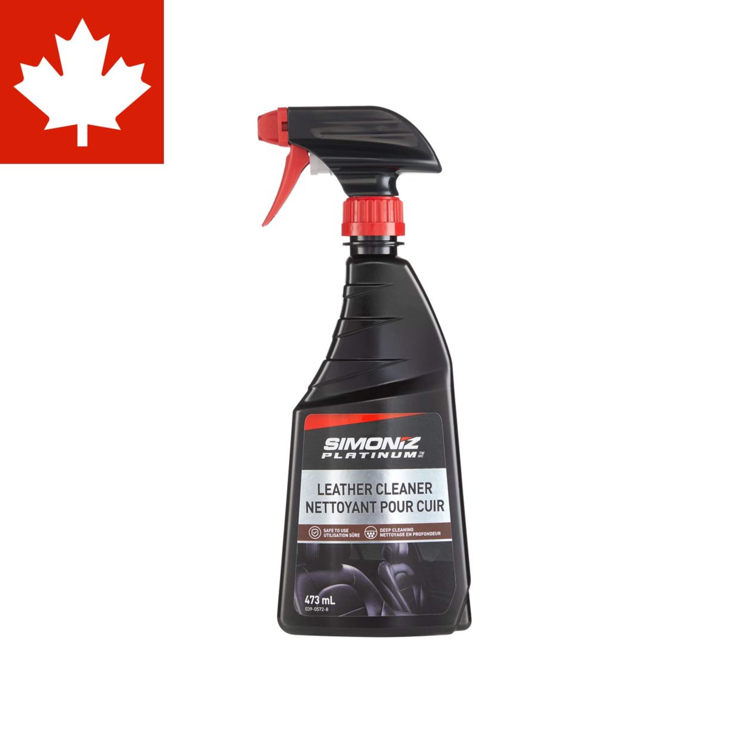 Nettoyant pour le cuir SIMONIZ Platinum, 473 mL Front_Flat