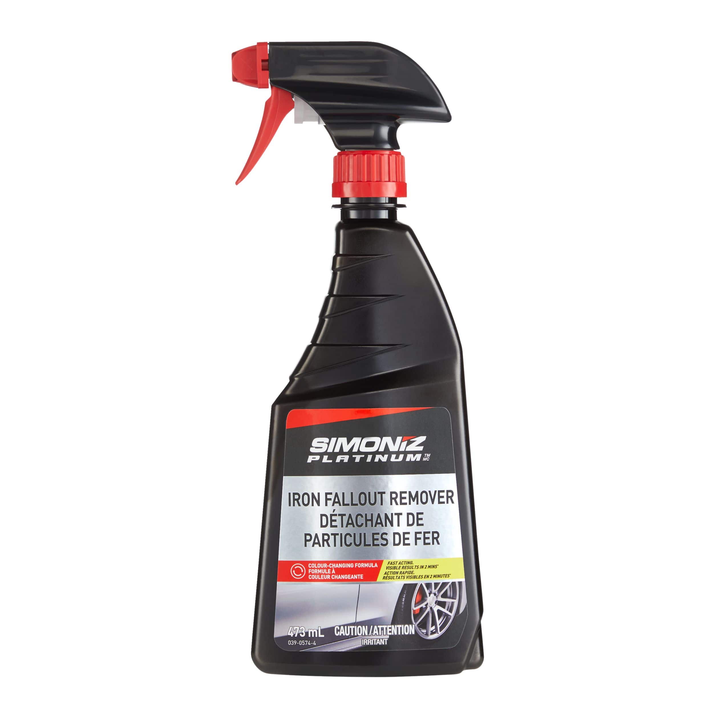 Adam's Iron Remover (16oz) - Iron Out Fallout Rust Remover Spray for Car  Detailing | Remove Iron Particles in Car Paint, Motorcycle, RV & Boat | Use