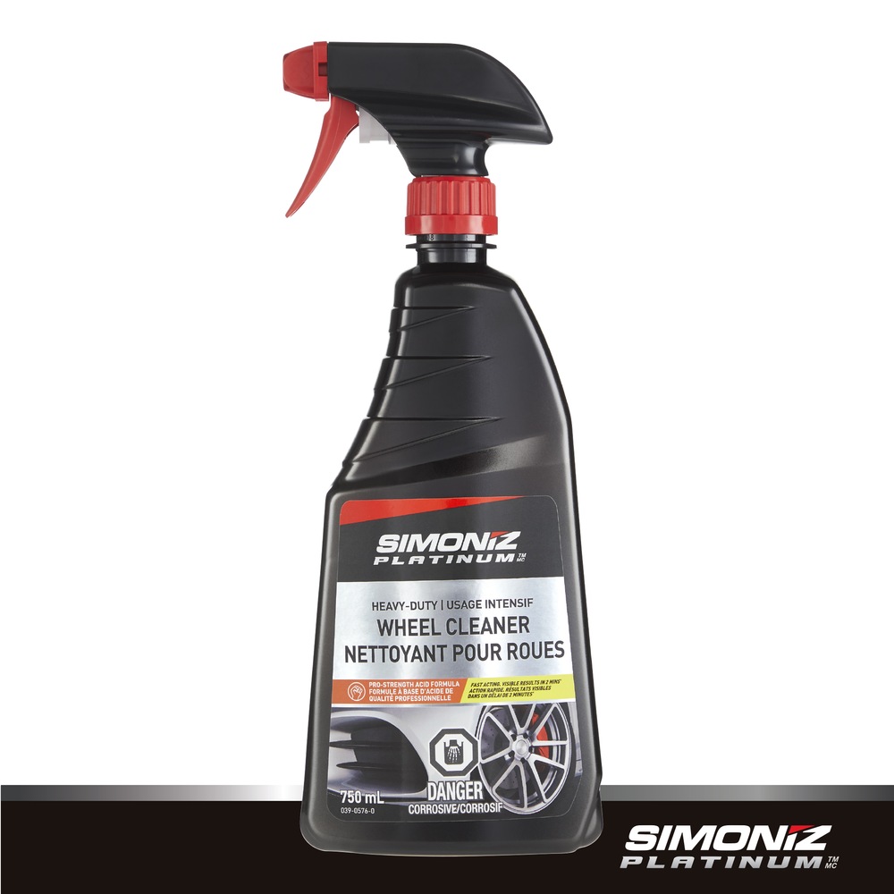 SIMONIZ Platinum HeavyDuty Car Wheel/Rim Cleaner Spray, 750mL