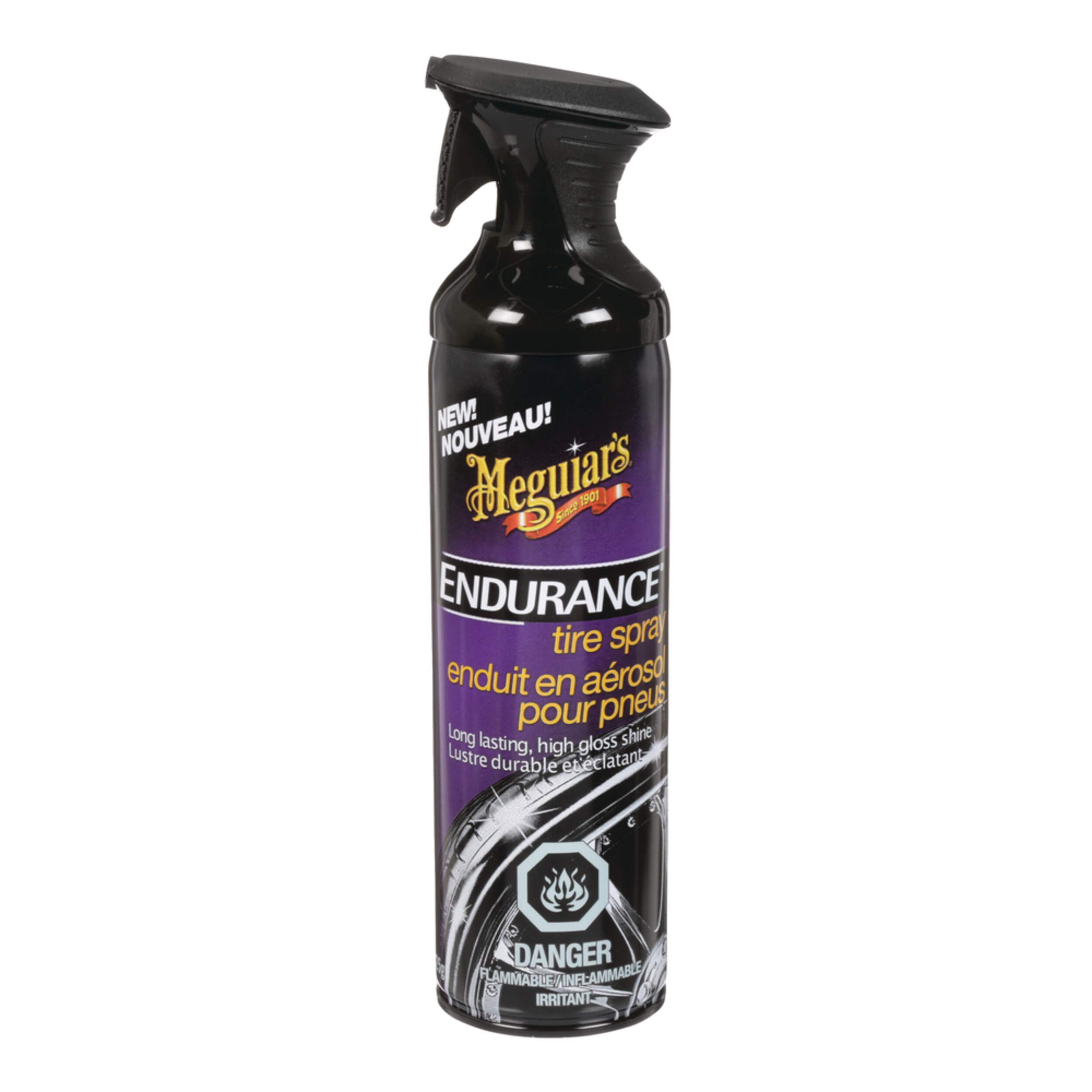 Meguiar's Endurance Tire Shine Spray, 450-mL Front_Flat
