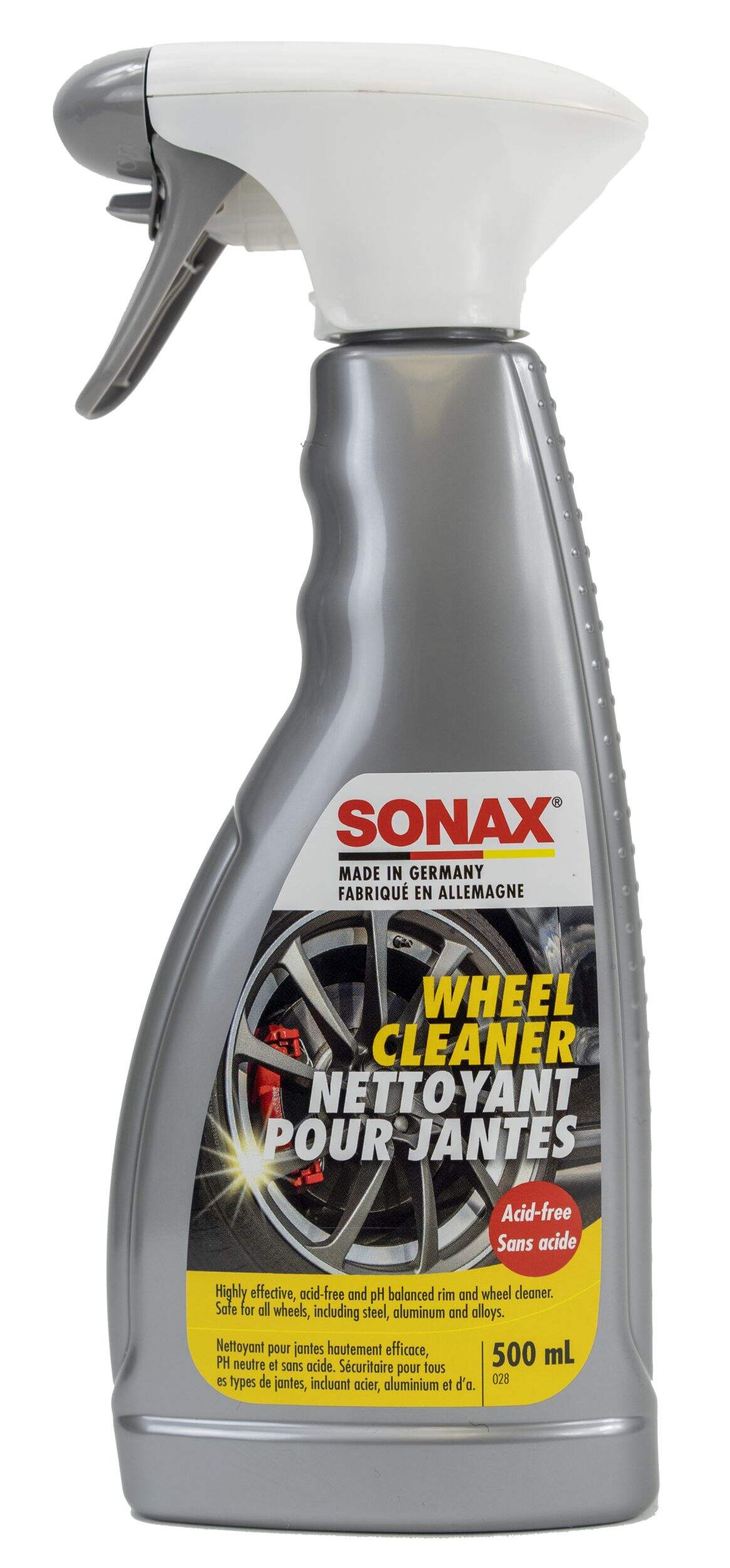 Sonax Car Wheel/Rim Cleaner Spray, 500-mL Front_Flat