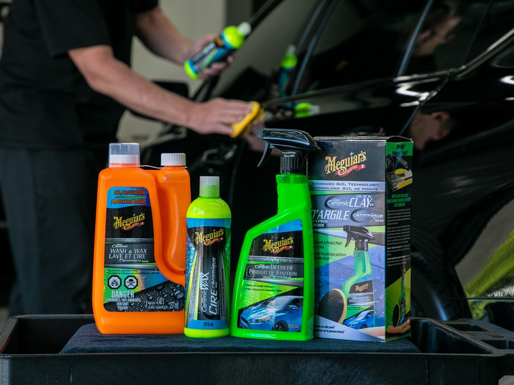 Meguiar's Hybrid Ceramic Quik Clay Kit, 3pc Canadian Tire