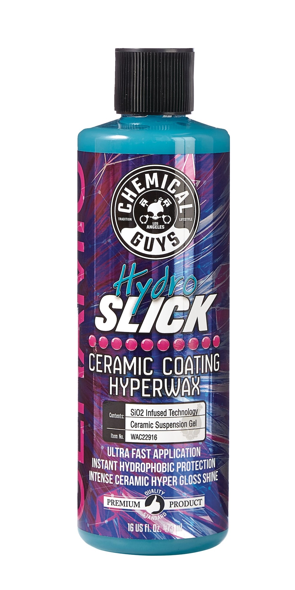 Chemical Guys HydroSlick Car Ceramic Coating Hyperwax, 473mL