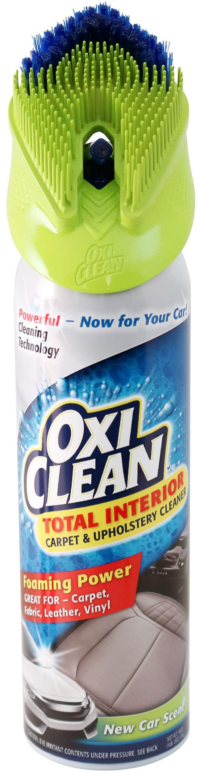 Oxi Clean Total Interior Car Carpet & Upholstery Cleaner Spray, New Car Scent, 539-g Front_Flat
