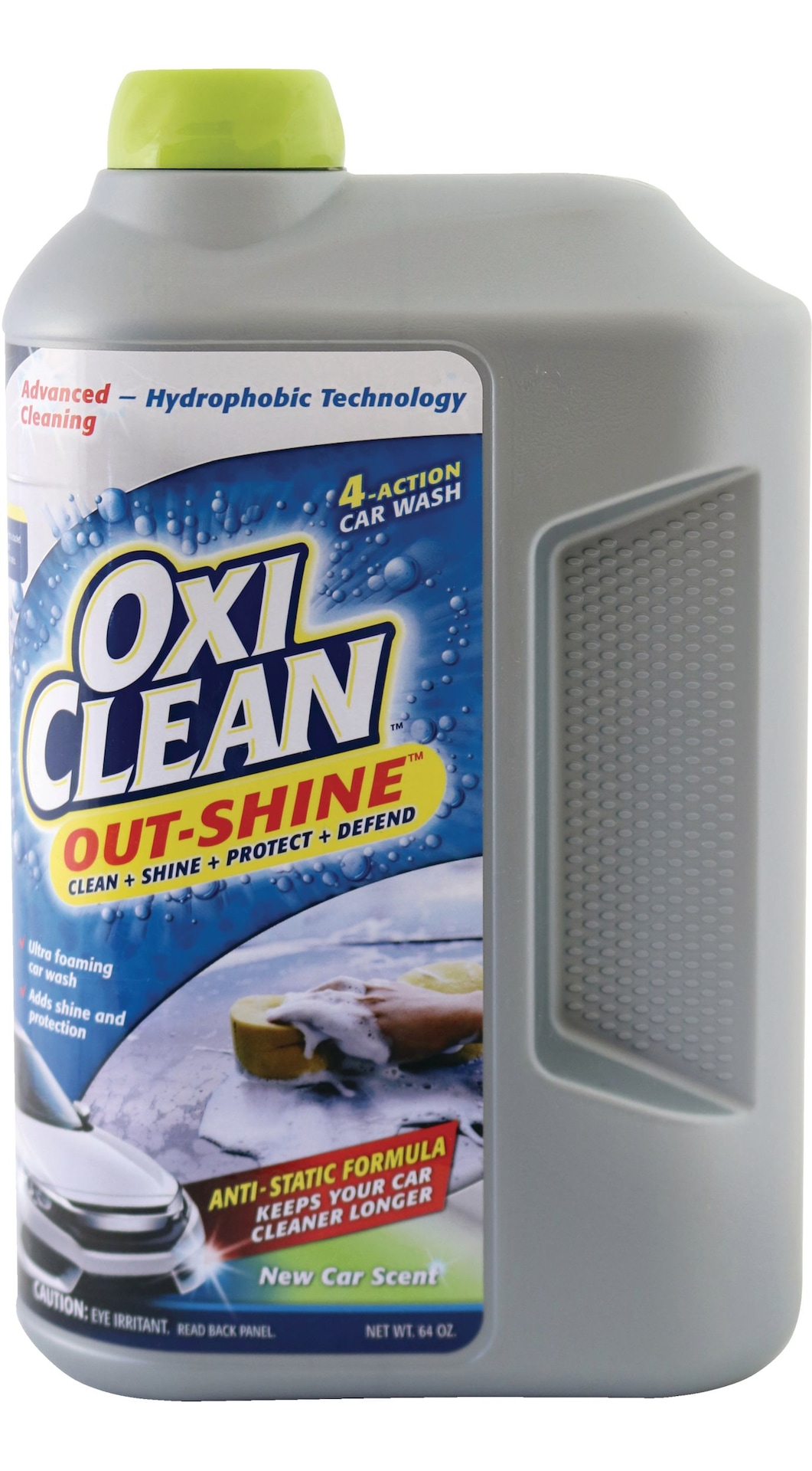 Oxi Clean OutShine Car Wash & Protectant, New Car Scent, 1.89L