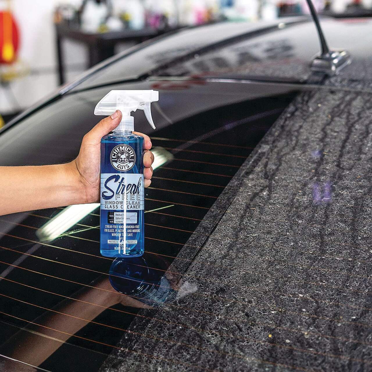 Chemical Guys Streak-Free Car Window-Clean Glass Cleaner Spray