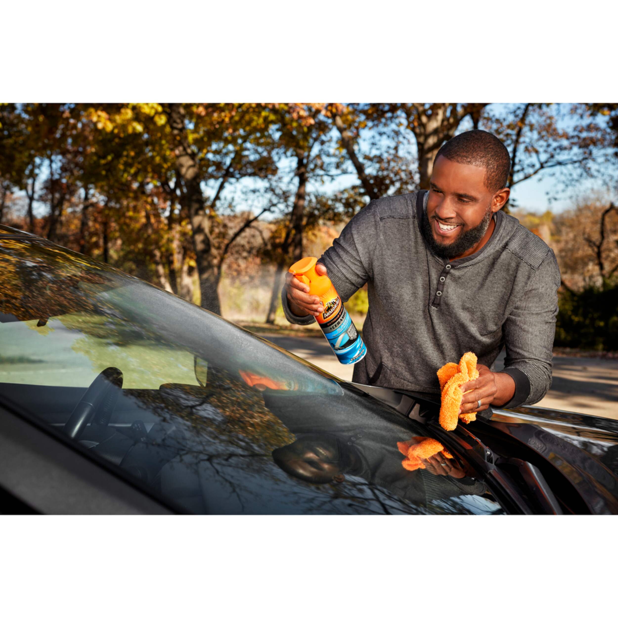 Armor All Extreme Shield Ceramic Car Dash & Glass Cleaner Spray, 510g