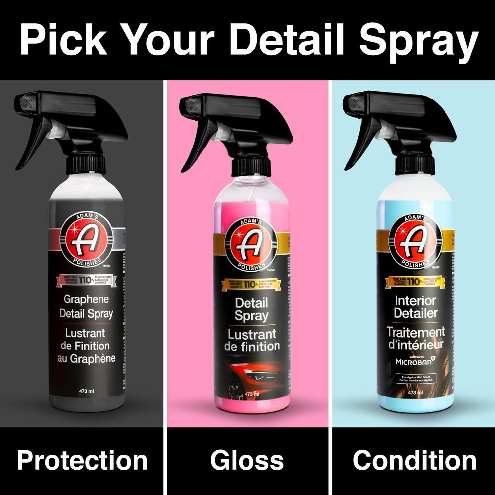 Adam's Polishes Graphene Infused Car Detailer Spray, 473-mL | Canadian Tire