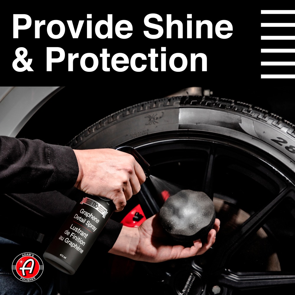 Adam's Polishes Graphene Car Tire Dressing Spray, 473mL Canadian Tire