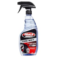 Black Magic Tire Wet High Gloss Shine Spray, 680 mL Front_Flat