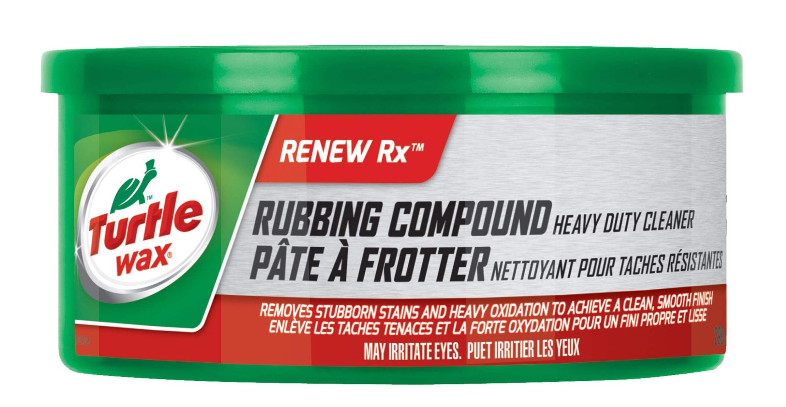 Turtle Wax Renew Rx Heavy-Duty Car Rubbing Compound, 298-g Front_Flat