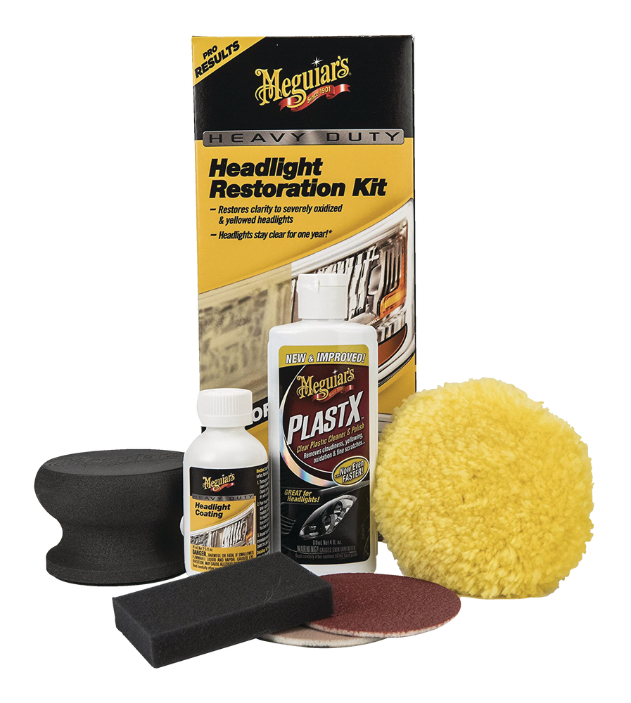 Meguiar's Heavy Duty Headlight Restoration Kit, 7pc Canadian Tire