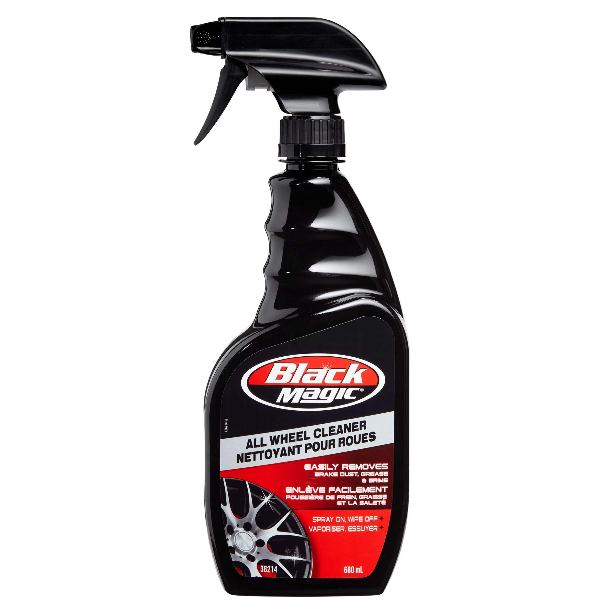 Nettoyant pour roues Black Magic, 680 mL Front_Flat