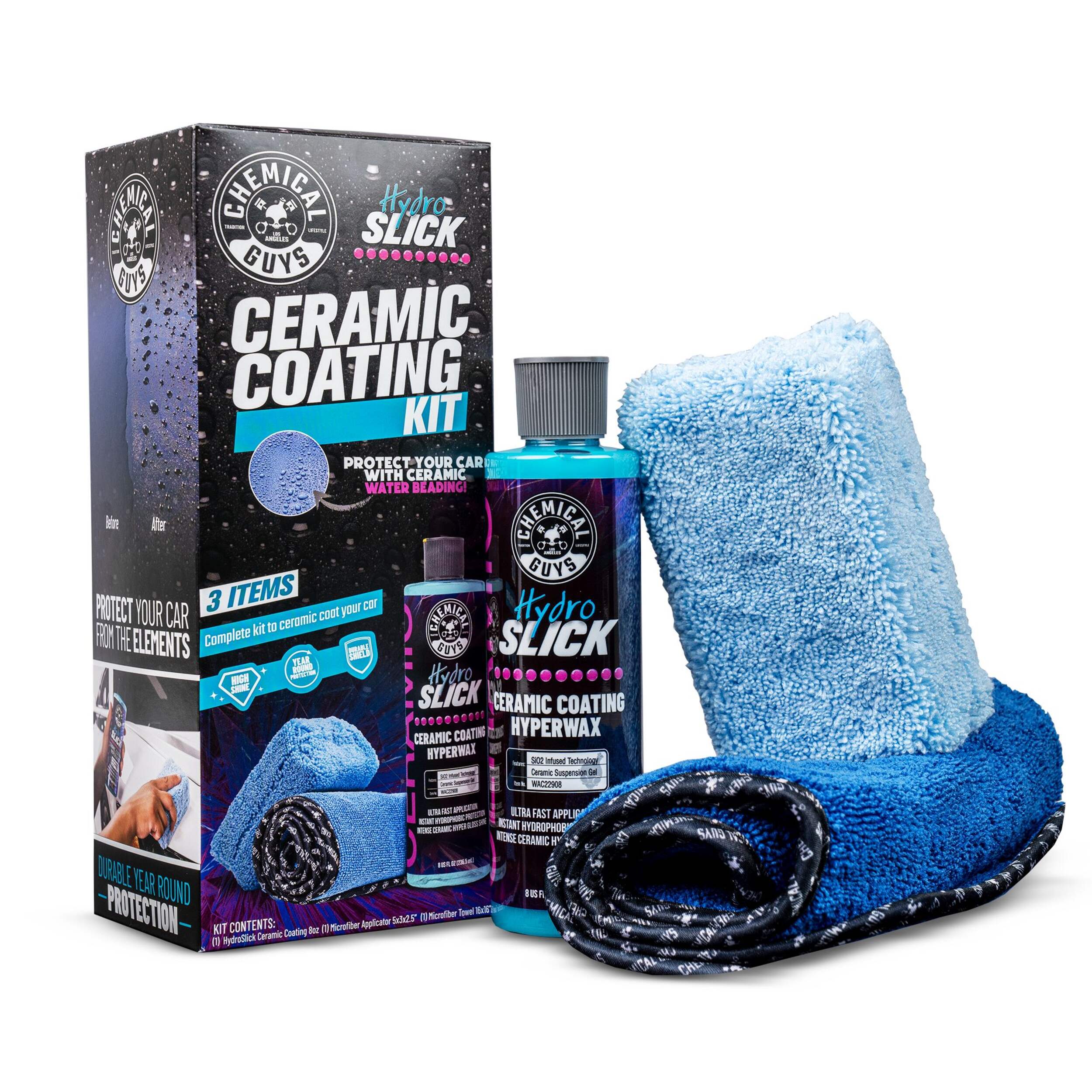 Enduit céramique Chemical Guys Hydroslick Hyperwax, 8 oz Composite_or_Mixed