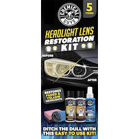 Chemical Guys Headlight Restoration Kit, 4-oz Starter Kit, 5-pc
