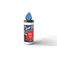 Scott Shop Original Blue Wet Shop Towel, All Purpose Front_Flat