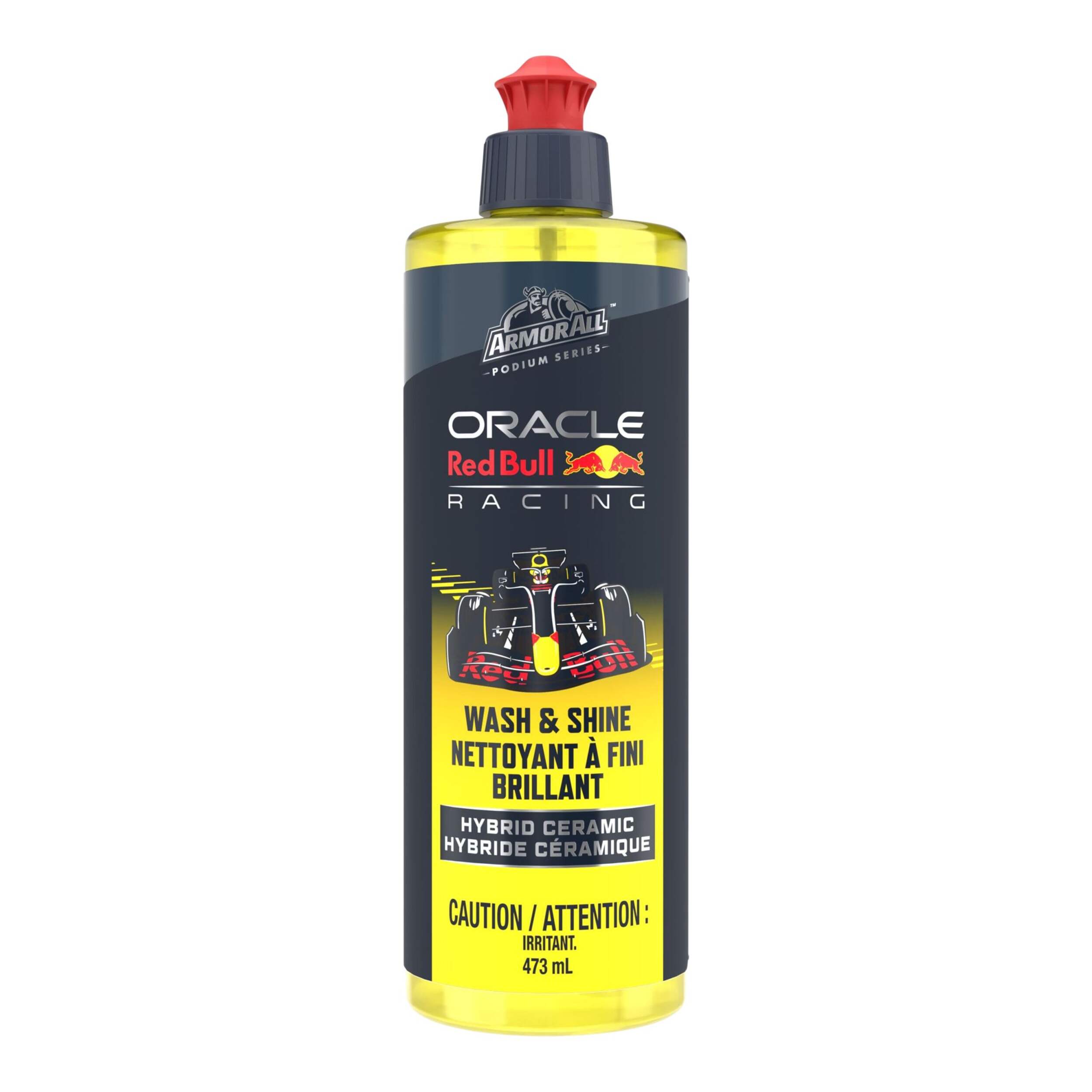 Nettoyant et cire céramique hybride Armor All Red Bull Front_Flat