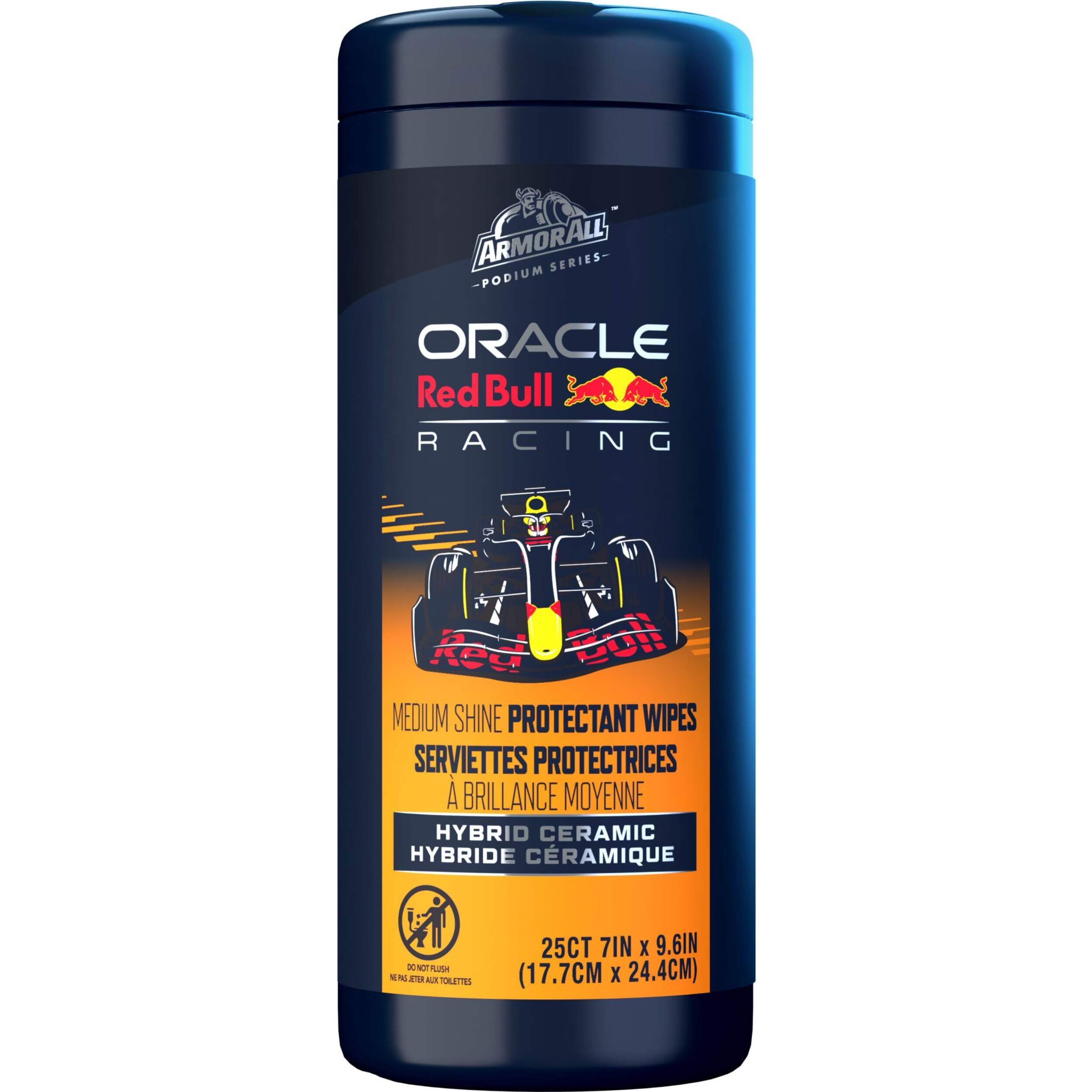 Lingettes protectrices lustre moyen Armor All Red Bull Front_Flat