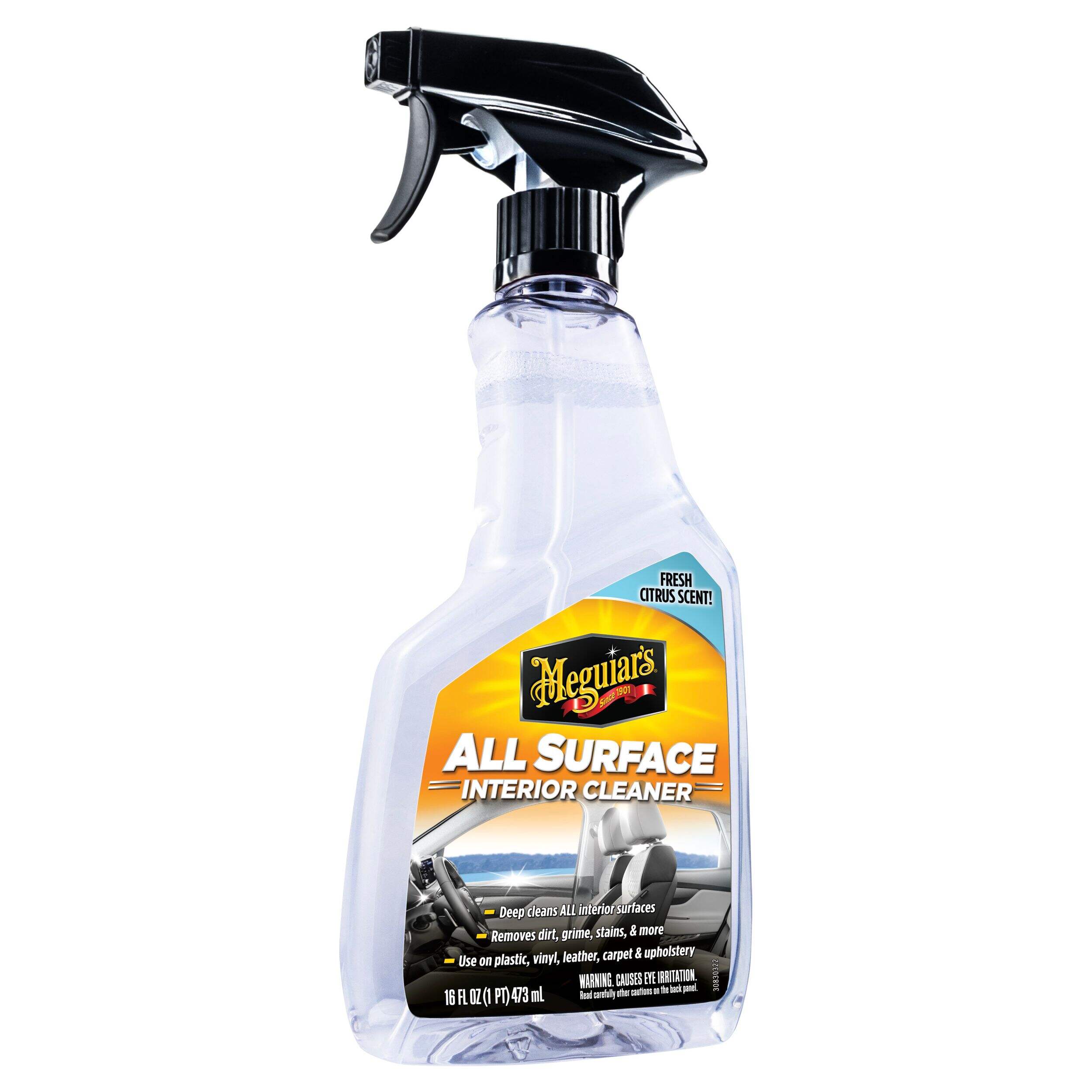 Meguiar’s® All Surface Interior Cleaner, Long-lasting Formula Front_Angled_Right
